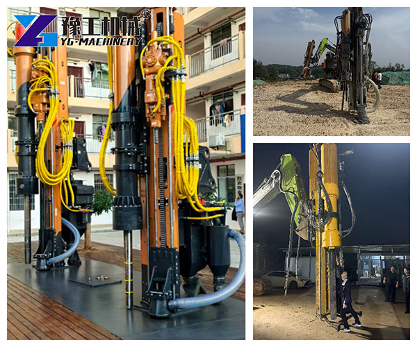 Integrated Drilling and Splitting Machine