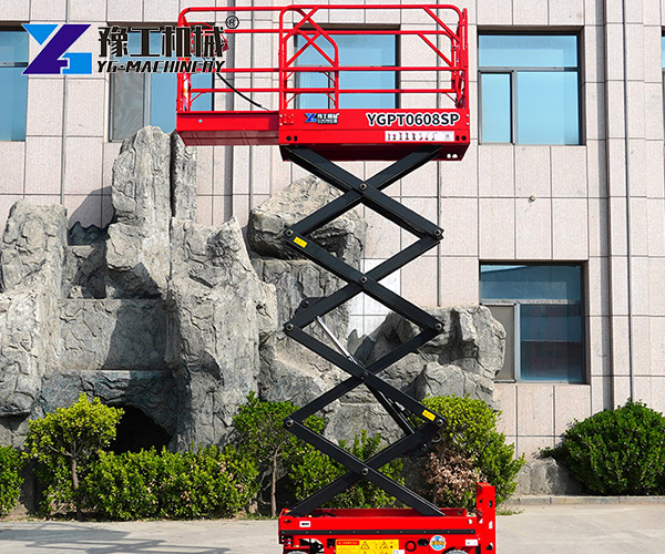 Scissor Lift With Extendable Platform
