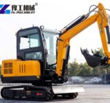 Micro Excavator for Tight Construction Sites Small Crawler Excavator