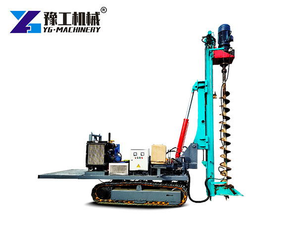 Solar PV Pile Driver