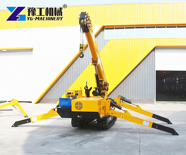 Spider Crane with Crawler Base